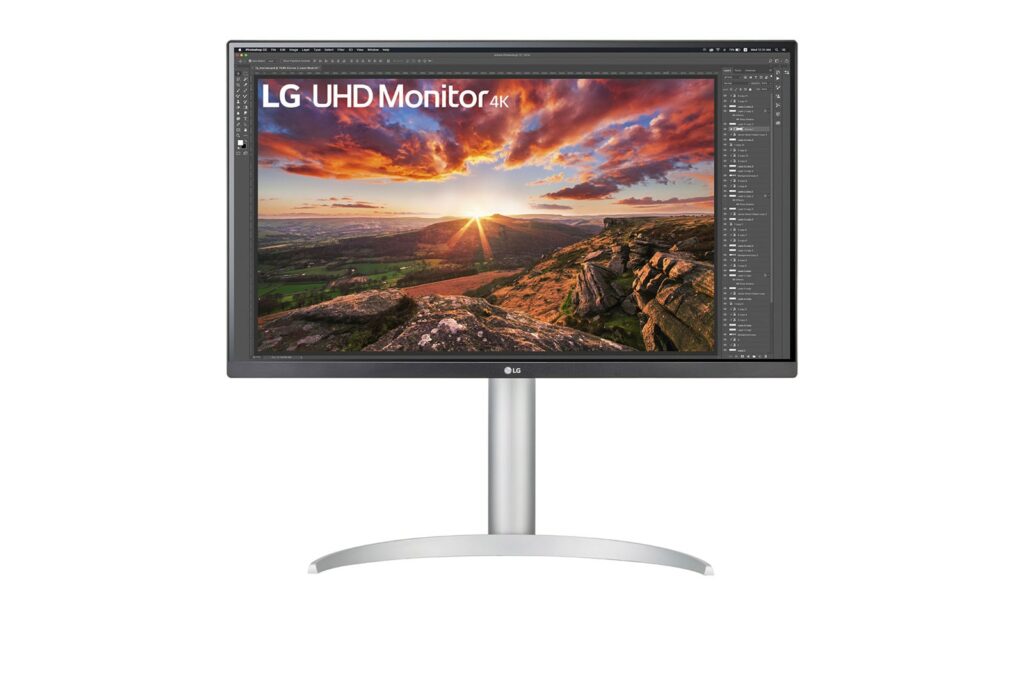 מסך מחשב LG TFT 27″ 27UP850N-W UHD IPS