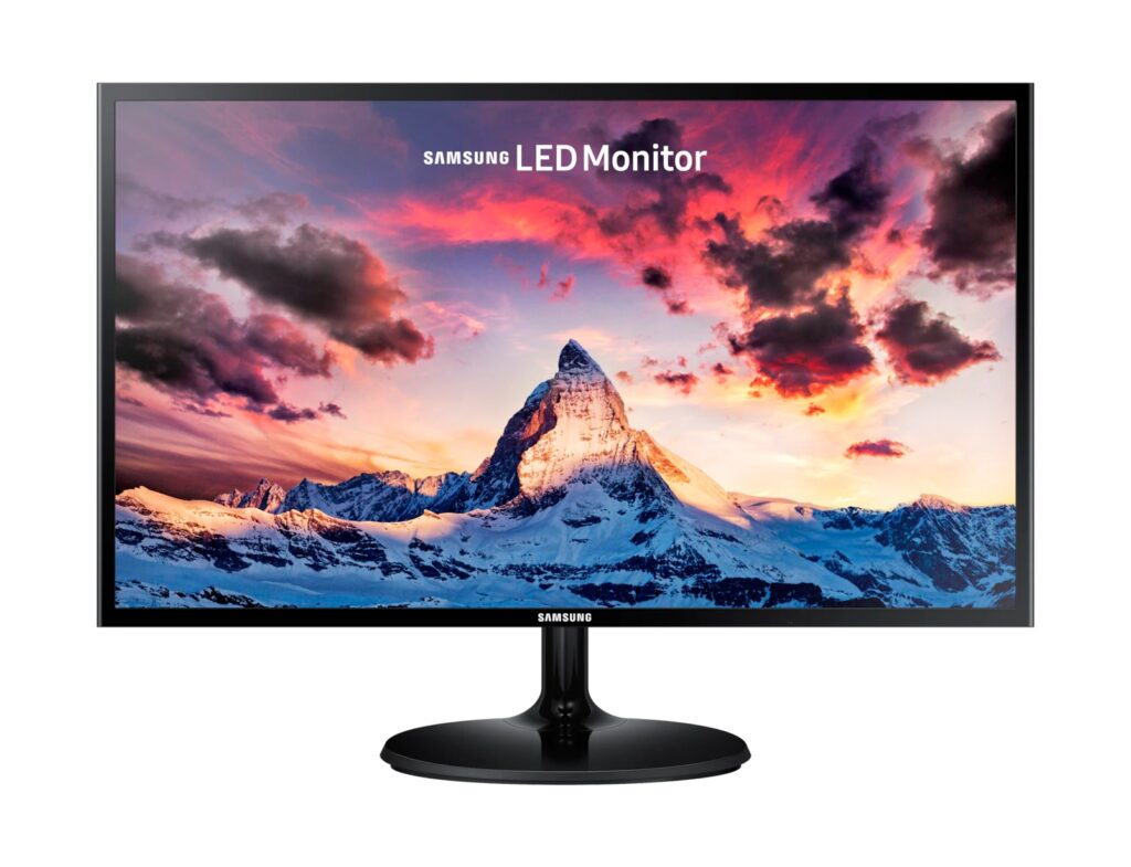 מסך מחשב Samsung 23.5″ LED S24F350FH PLS Panel HDMI