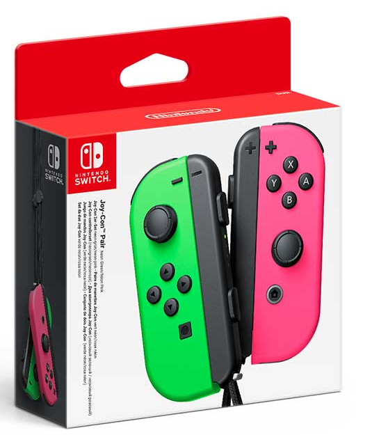 בקרי שליטה Nintendo Switch Joy-Con Pair Neon Pink/Green