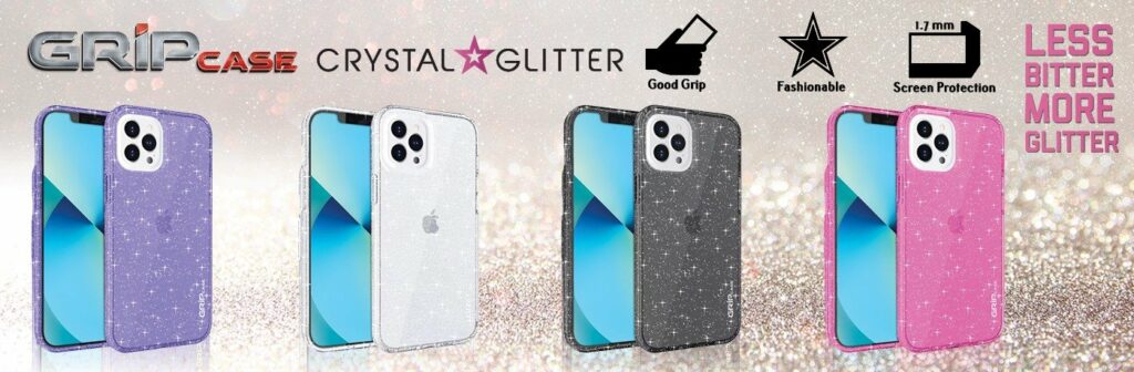 כיסויים לאייפון Grip Case Crystal Glitter