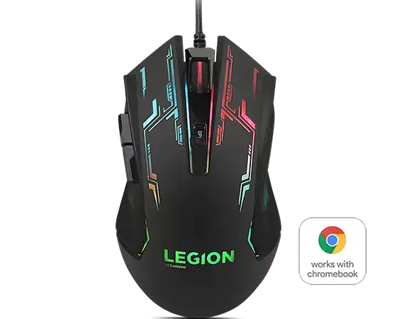 עכבר גיימינג Lenovo Legion M200 RGB Gaming Mouse