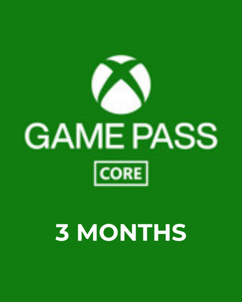 XBOX GamePass Core – 3 months