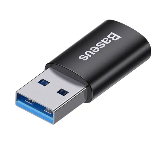 3XPack -15% מתאם Baseus Ingenuity Series Mini OTG Adapter USB 3.1 to Type-C