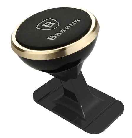 2XPack -15% מעמד לרכב OS-Baseus 360° Adjustable Magnetic Phone