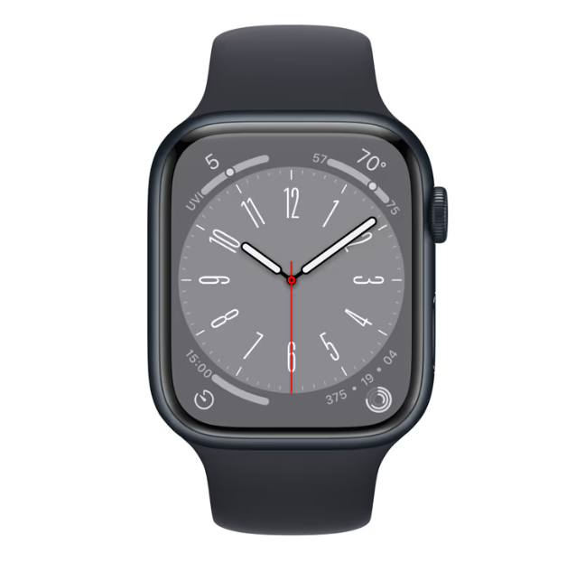 שעון חכם Apple Watch Series 8 GPS + Cellular 41mm Midnight